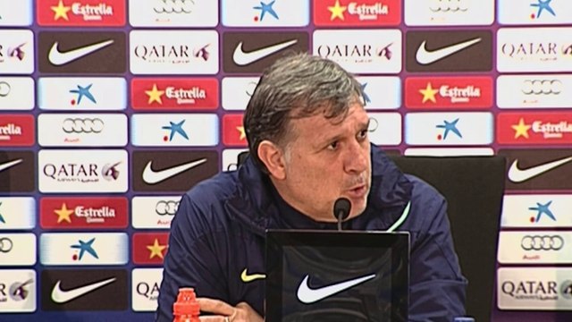 Tata Martino: El golpe se siente, pero no bajamos los brazos