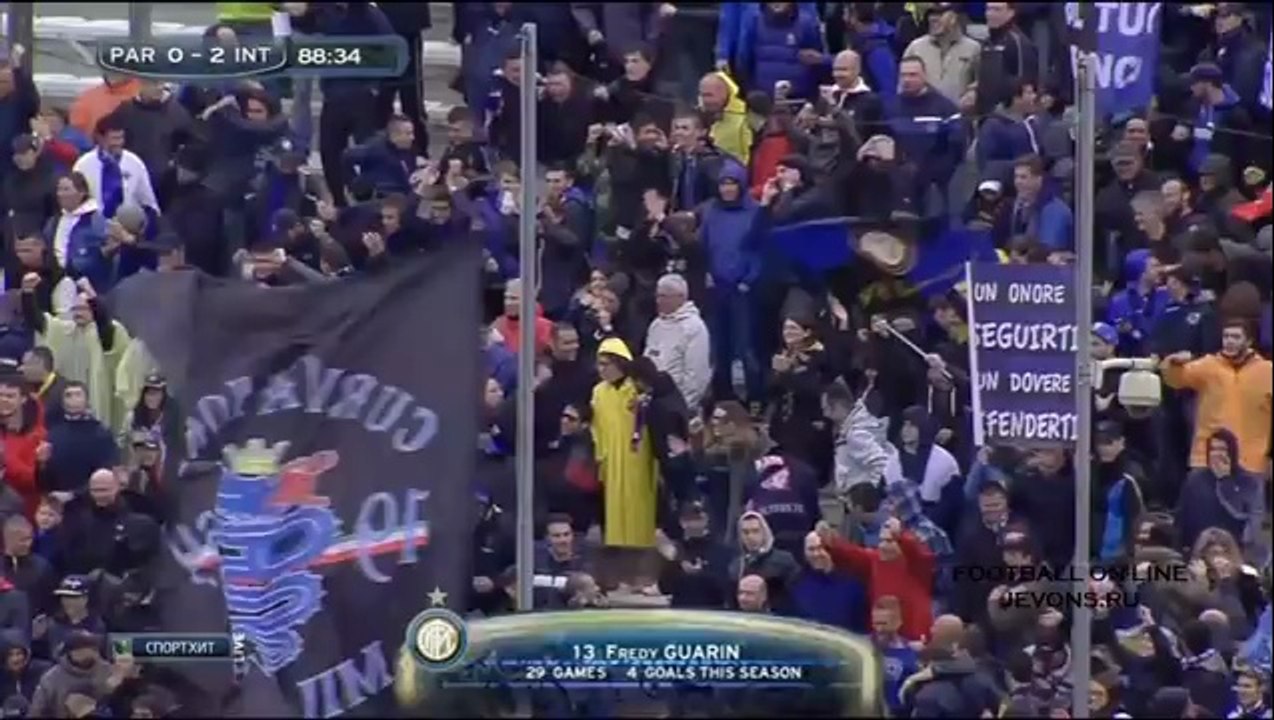 Parma 0-2 Inter Milan