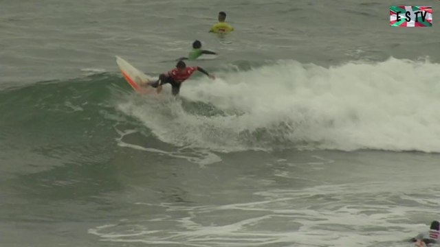 Biarritz: Maider Arosteguy 2014 cadets minimes - Euskadi Surf TV