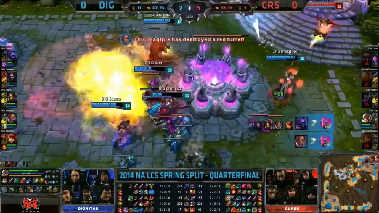 LCS NA PLay-off DIG vs CRS