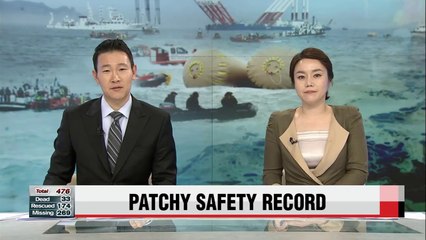 Ferry operator of sunken ship has patchy safety record