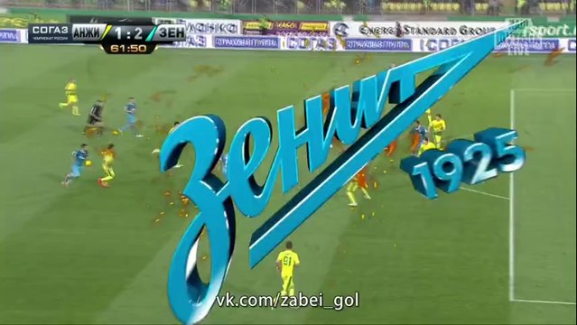 Anzhi Makhachkala 1-2 Zenit St. Petersburg