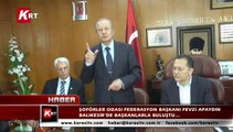 Şoförler Odası Federasyon Başkanı Fevzi Apaydın Balıkesir’de Başkanlarla Buluştu…