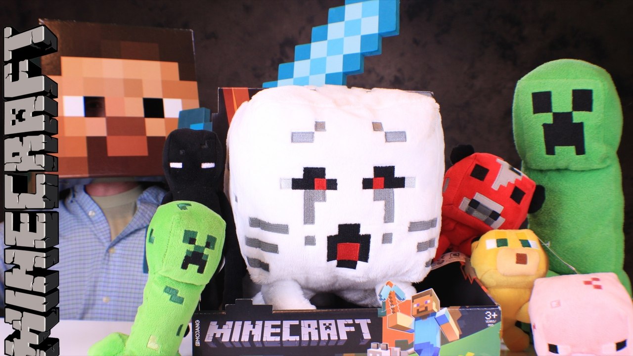 Minecraft Ghast Plush! It's HUGE!