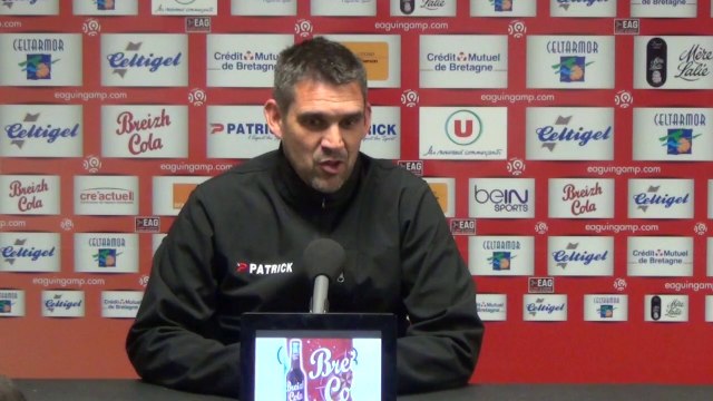 La conférence de presse de Jocelyn Gourvennec avant Bordeaux-EAG