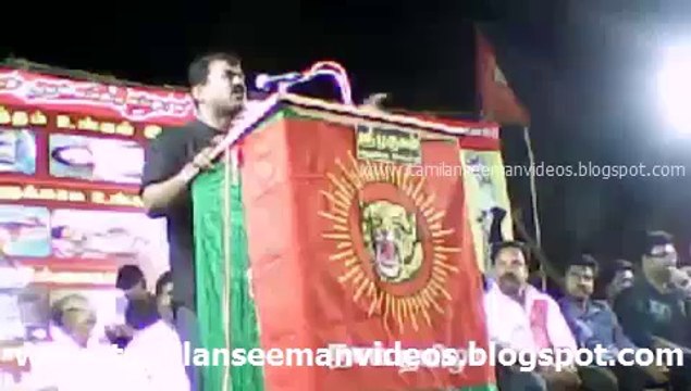 Seeman 20140416 Speech at Salem for 2014 MP election campaign
