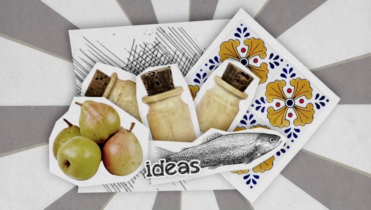 TV Cooking Motion Graphic Elements