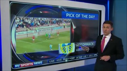 #SSN Pick of the Day Ross McCormack GOAL v Barnsley #LUFC