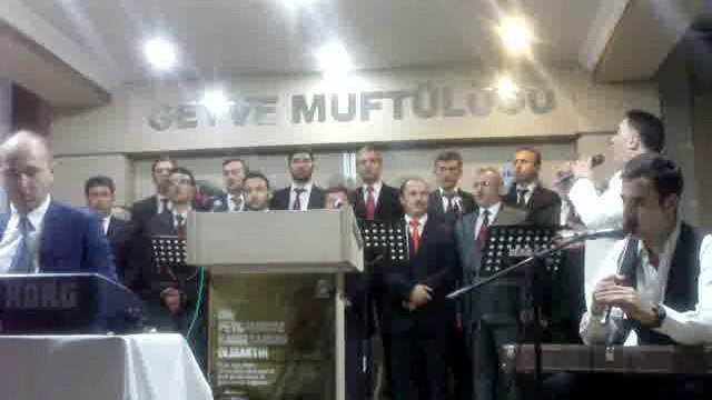 GEYVE MÜFTÜLÜĞÜ TASAVVUF MUSİKİSİ KOROSU KONSERİ-5
