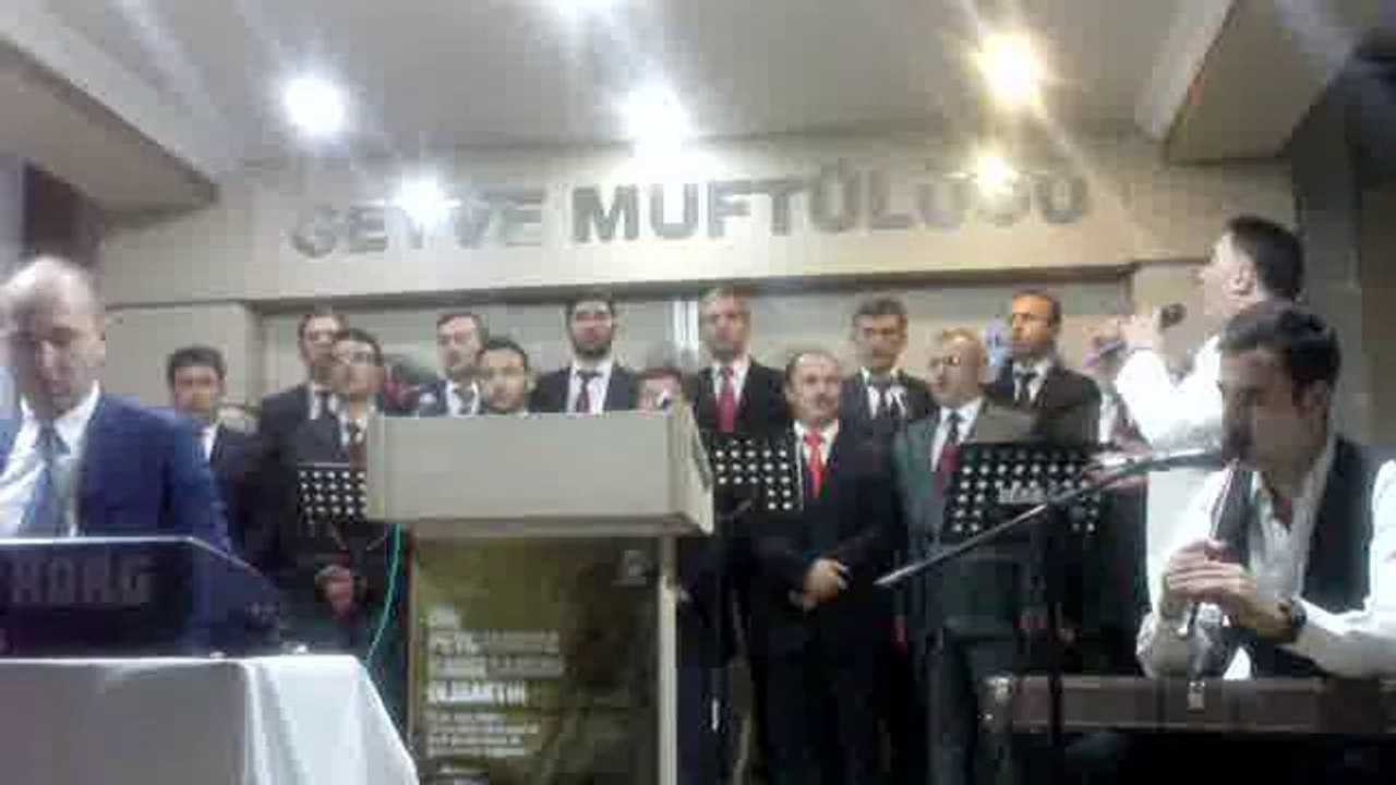 GEYVE MÜFTÜLÜĞÜ TASAVVUF MUSİKİSİ KOROSU KONSERİ-5