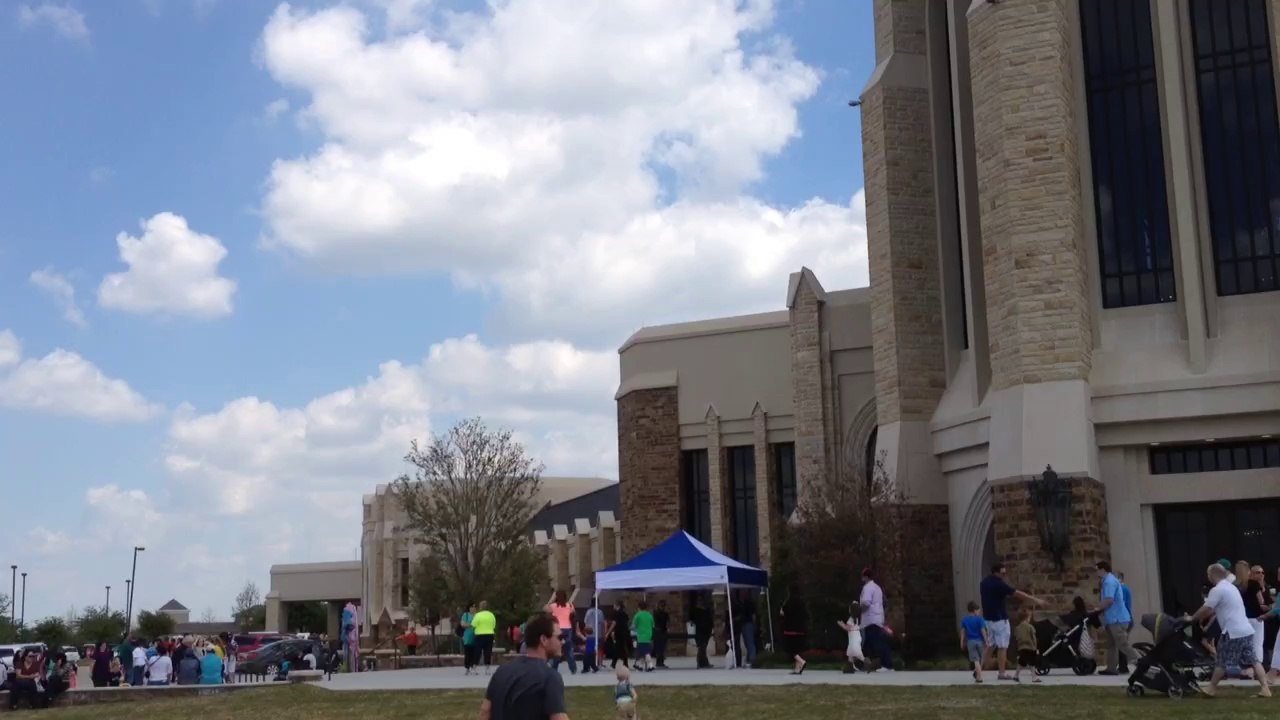 The Cathedral of Frisco on Easter Eve!  Thank God for our awesome Church!  #ElevateLC #LBVets