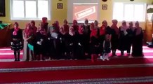 'Minik Melekler'' Kutlu Doğum Haftası için Maher ZAİN'in Assalamu Alayka parçasını seslendirdi..