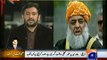Maulana Fazal ur Rehman Mistakenly says Hamid Mir Ek Baybaak Sahafi Thay in a Live Program