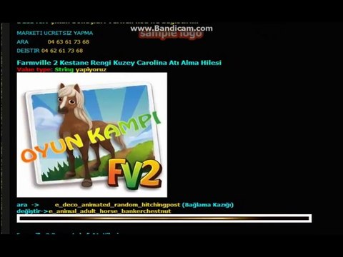 Farmville 2 Kestane Rengi Kuzey Carolina Atı Alma Hilesi