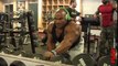 Fred Biggie Smalls - Back workout 1 week before 2014 Arnold Classic