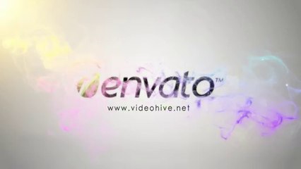 Colorful Particles Logo Reveal II