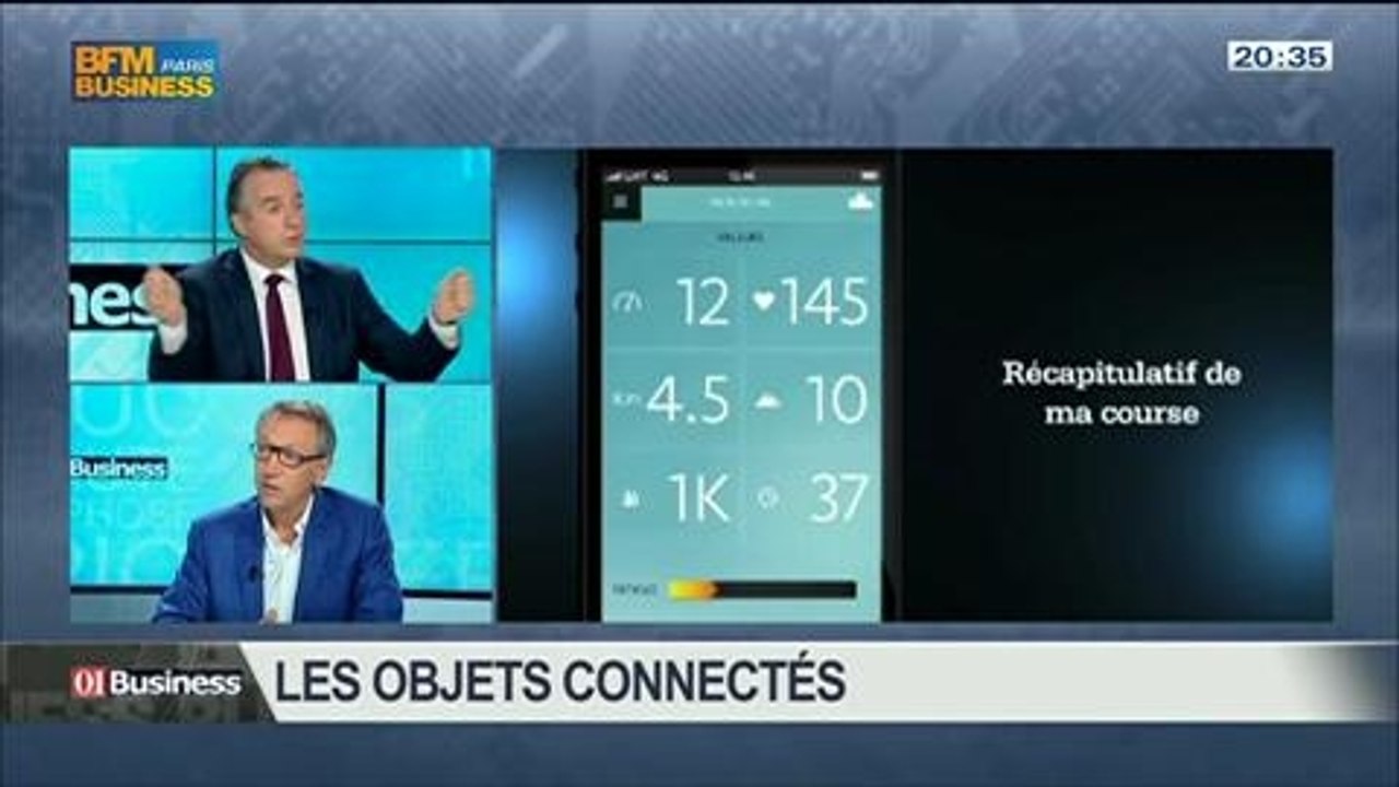 Les objets connectés sont-ils des moteurs de notre industrie de demain ?: Jean-Luc Errant, Fred Potter et François Paulus, dans 01Business - 19/04 3/4