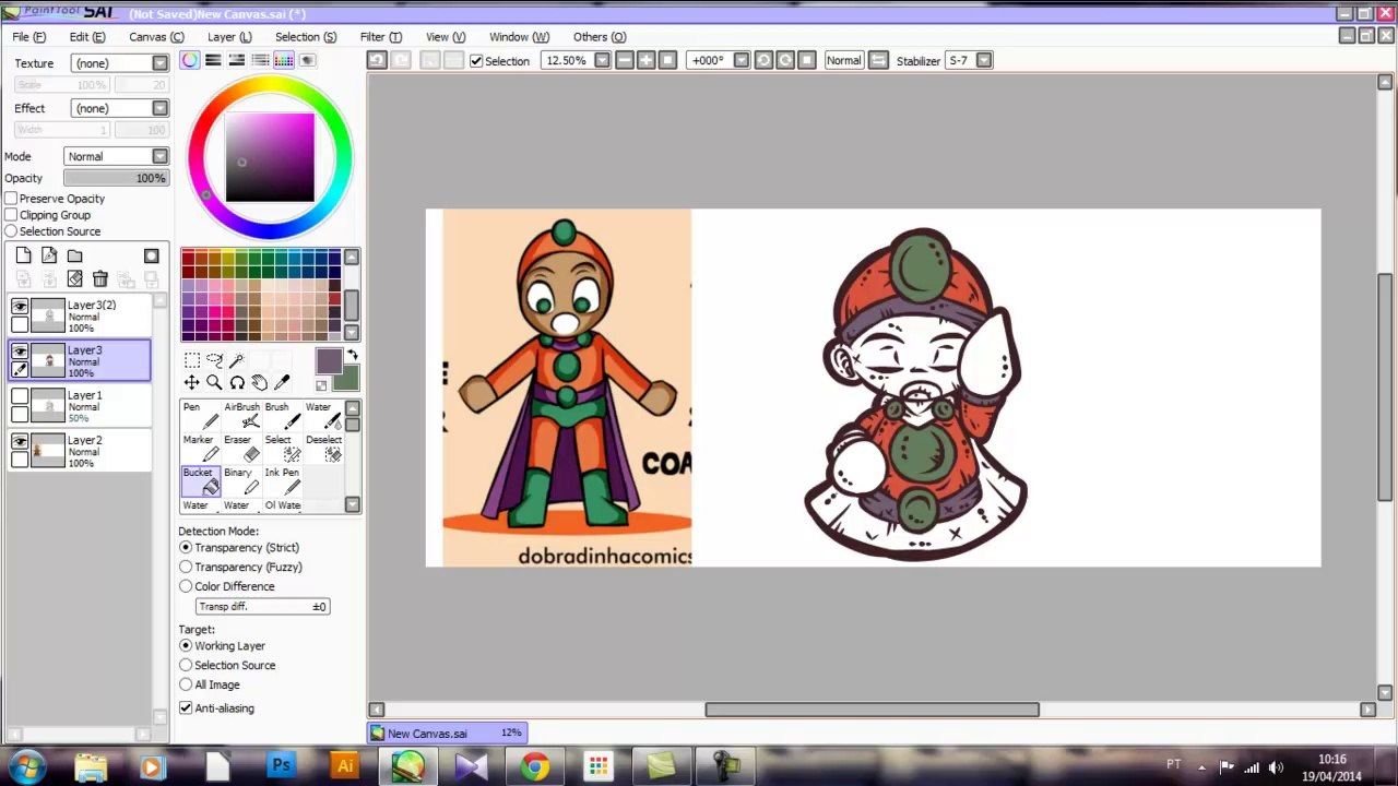 speedart - superhero - super herói