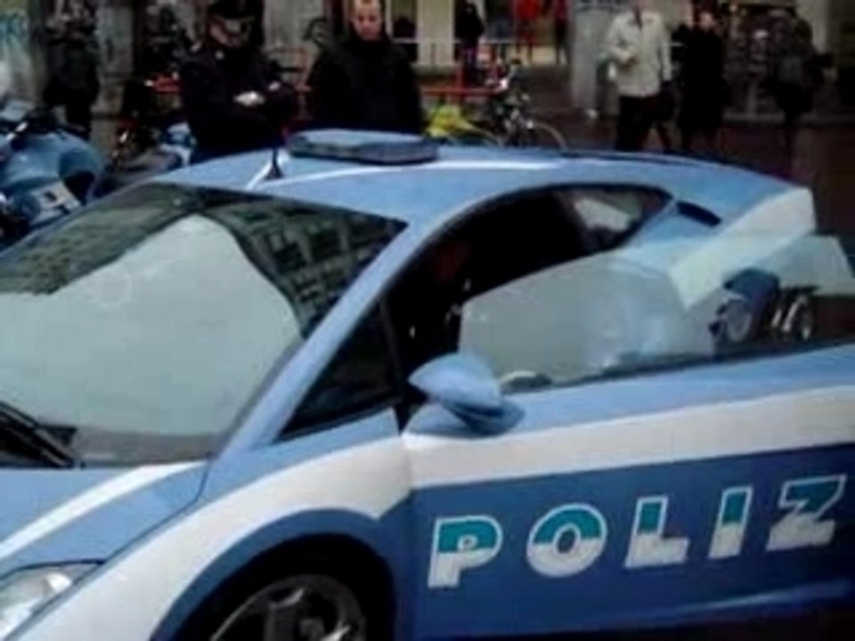 Lamborghini police