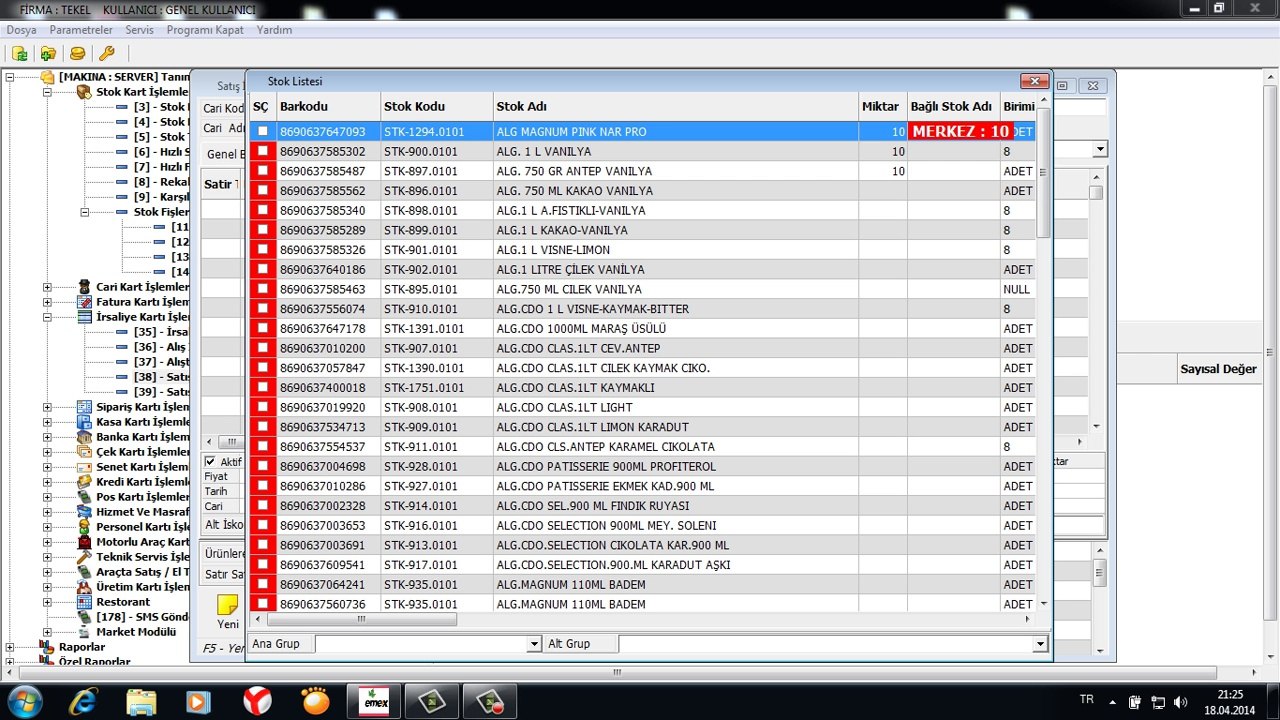 EMEX YAZILIM ALIŞ İRSALİYE VE SATIŞ İRSALİYE EĞİTİMİ