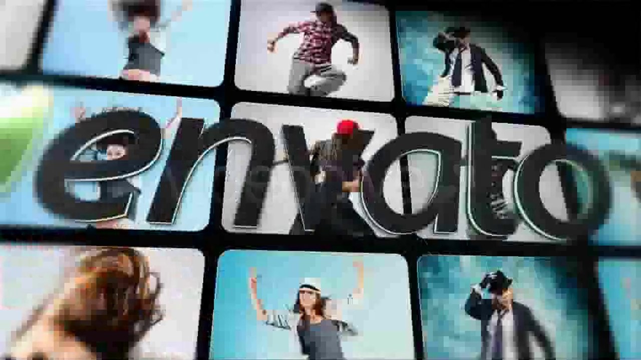 3d Dub-step Logo - After Effects Template