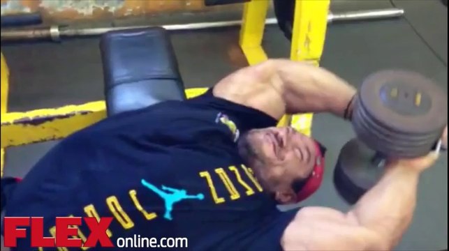 Roelly Winklaar -Legs and Chest Workout 5 weeks out from the Arnold Classic