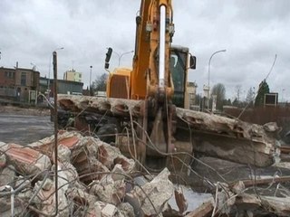 Travaux horloge fleurie à Maubeuge