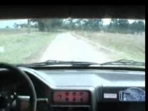 Cam embarquee Rallye Images 2005
