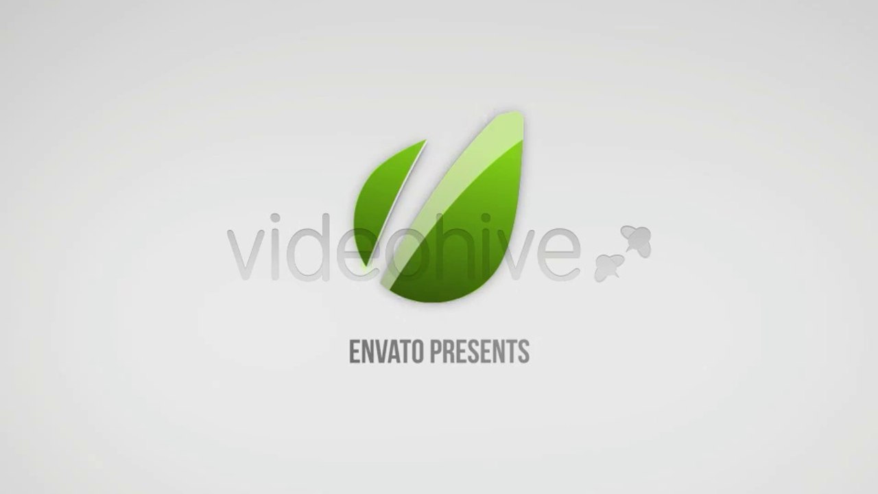 Spherical white logo - After Effects Template