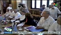 Misión encabezada por Fabius 
