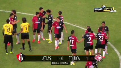 Atlas 1 - 0 Toluca... Atlas por fin ganó en casa y sueña con Liguilla