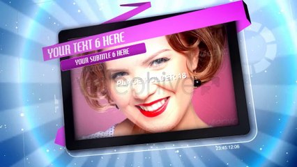 Pop Ribbons Displays - After Effects Template