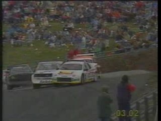 Car accident - Rally mass crash