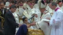 Pope Francis conducts Easter Vigil at the Vatican