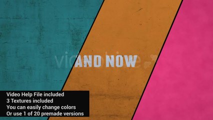 Kinetic Description To Promote Product - After Effects Template