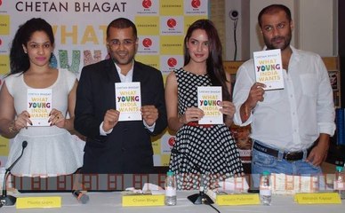 Hot Bollywood Babe Shazan Padamsee | Masaba Gupta | Chetan Bhagat | Chetan Bhagat's Book Launch