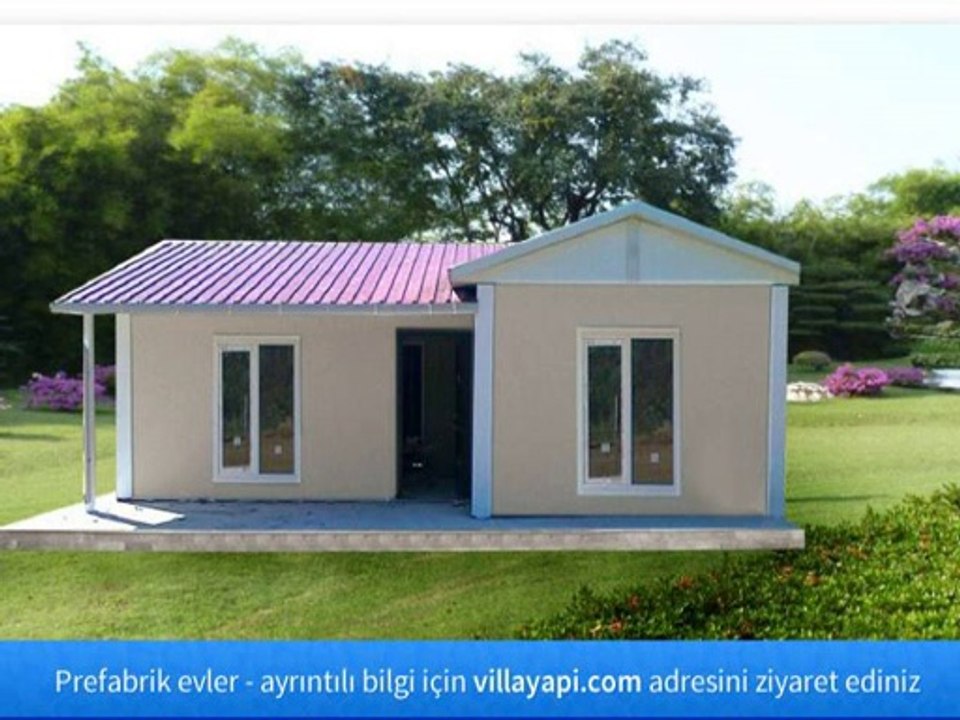 Prefabrik Evler Havuzlu