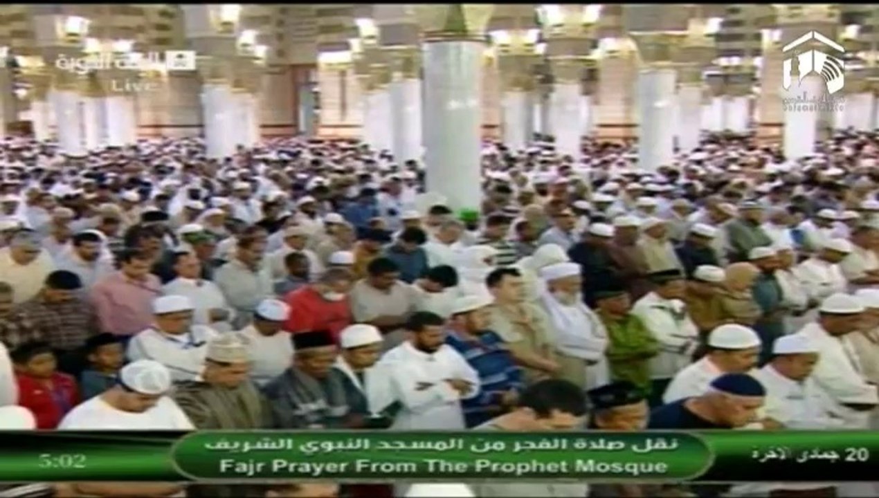20th April 2014 Madeenah Fajr led by Sheikh Hudhaify