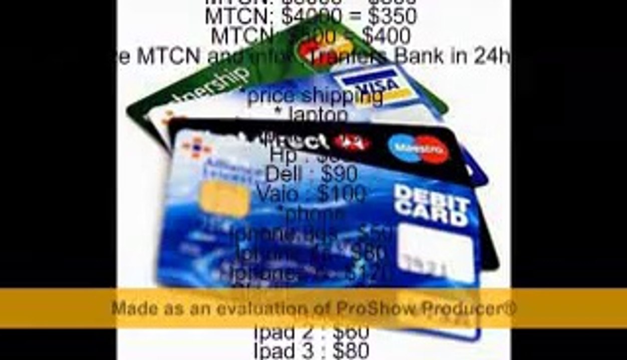 HOT!HOT!HOT!SELL CVV ,PAYPAL, DUM TRACK1&2, SMTP, RPD, BANK LOGIN