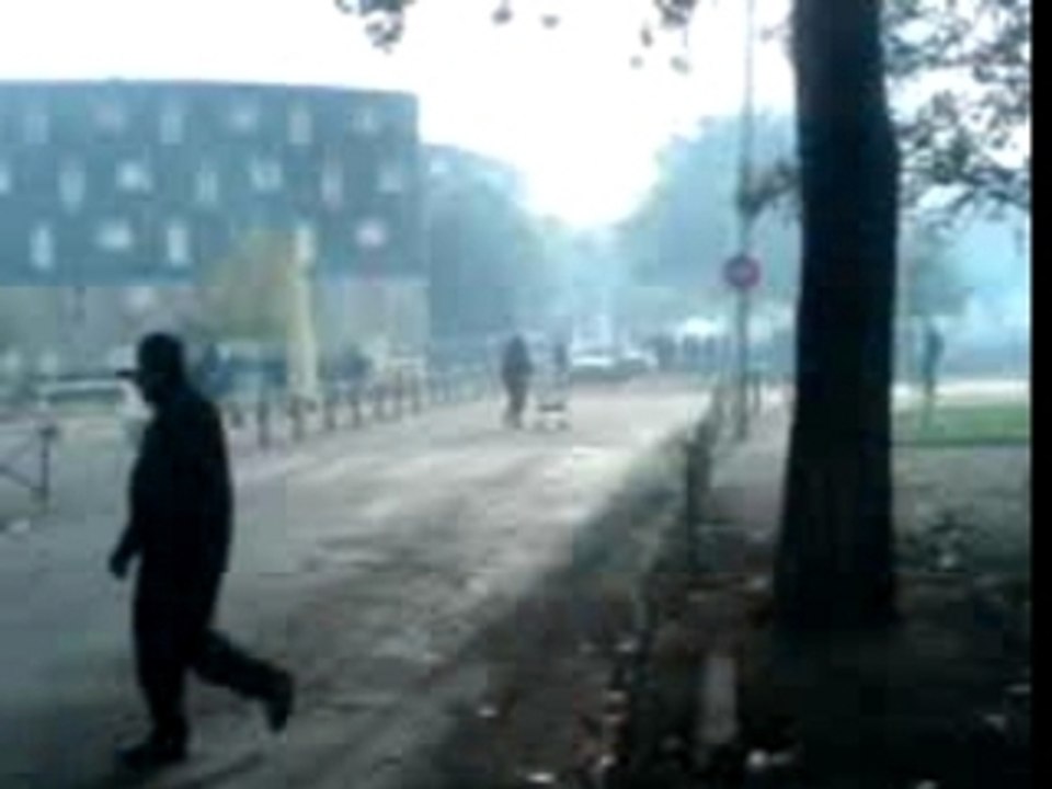 Grigny en mode émeute 91 vien  pa test