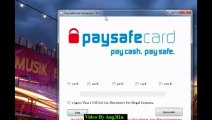 Paysafecard code generator -Working With Proof - Updated April 2014
