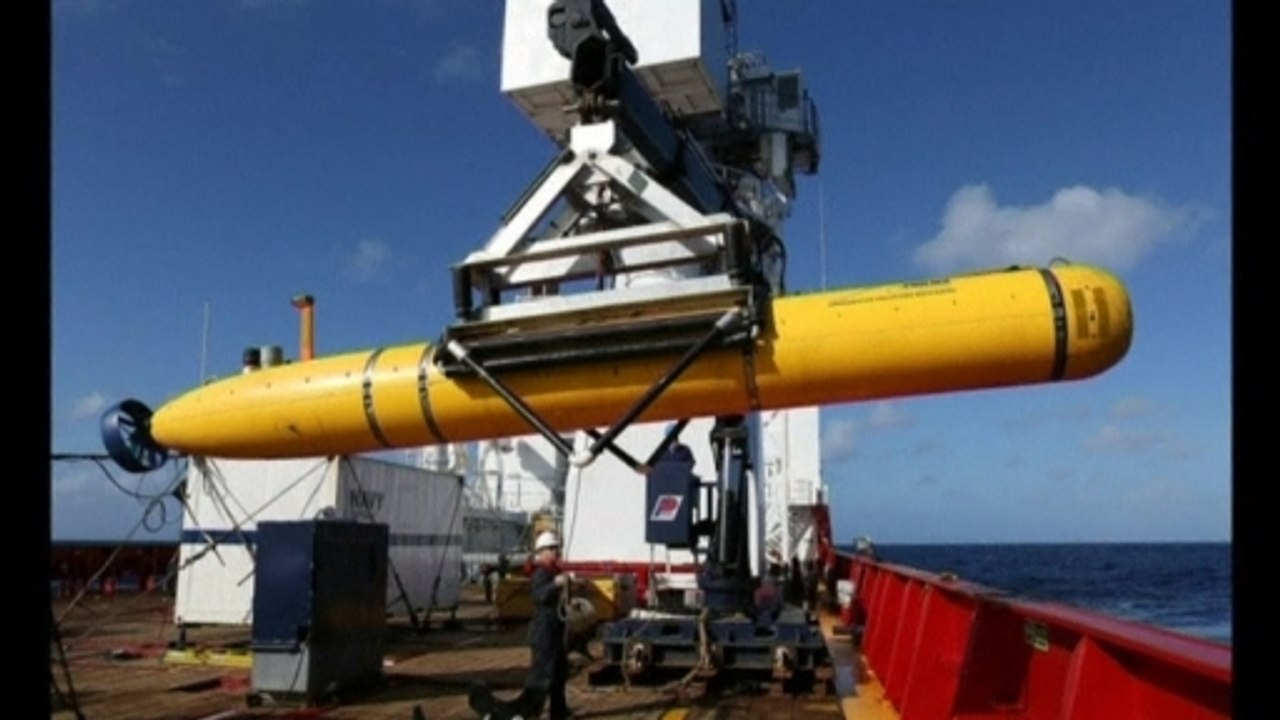 Missing plane search drone revealed