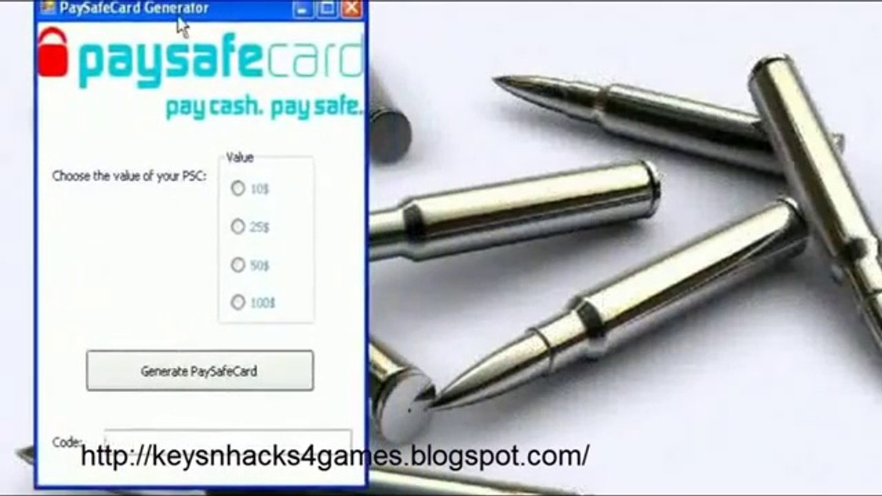 Paysafecard Generator April 2014 NEW (2)