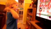 Adorable Toddler Thinks He’s A Wizard As Parents Pause And Play TV With Remote