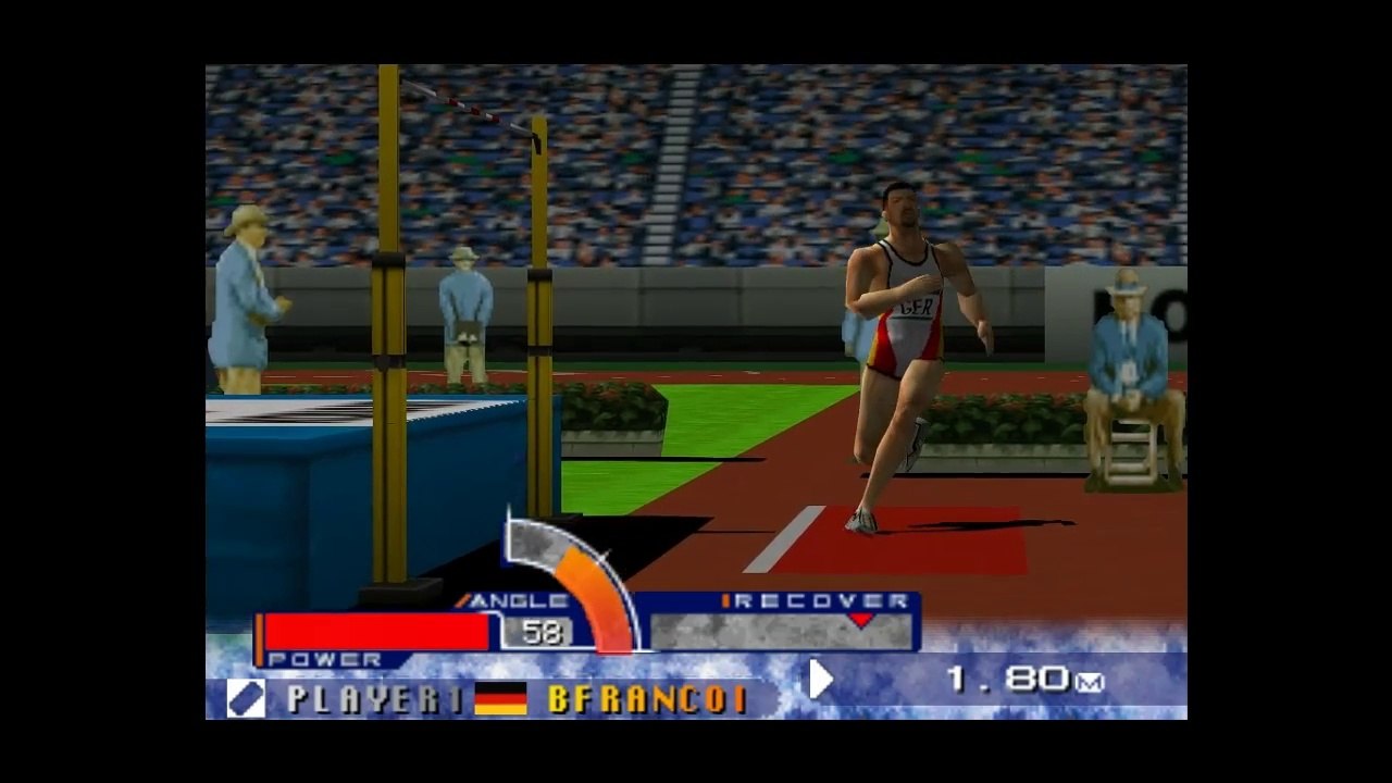 International Track And Field 2000 - High Jump (N64)