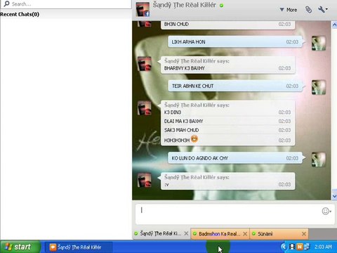 Sandy th3 r3all Gndu k3 b3h3hn k3 chut sy khoon nikl aya chek and wacht plxx chutia ho gia ahi full screen main haahahha