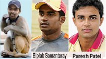 orissa ranji cricketer-biplab-samantray-basant-mohanty-paresh-patel-and- natraj behera-ubnsold -7-ipl-auction-2014-from orissa ranji 4 probable uncapped cricket -player