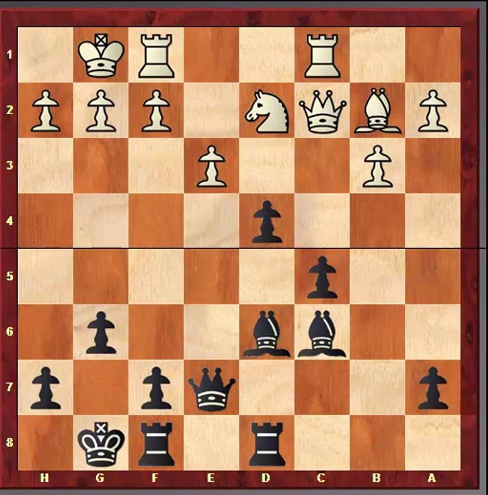 Nimzovitch Tarrasch Saint Petersbourg 1914