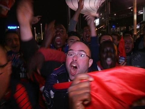 Coupe de la Ligue: après la victoire du PSG sur l'OL, ambiance chez les supporteurs - 20/04
