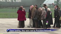 French journalists arrive home after Syria hostage ordeal